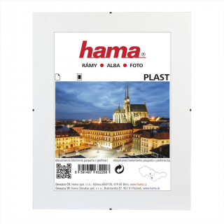 HAMA 143172  Clip-Fix, plastové sklo, 29,7x42 cm (formát A3)