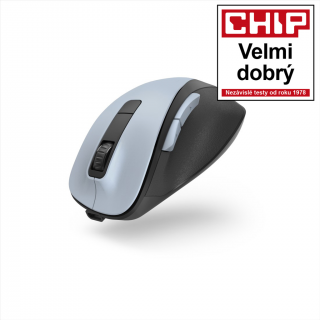 HAMA 173034  bezdrôtová optická myš MW-500 Recharge, nabíjateľná, polárna modrá,