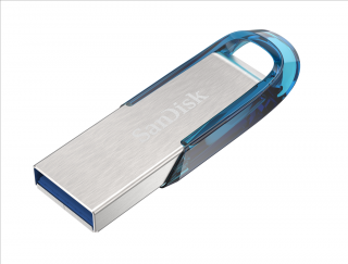 HAMA 173480 SanDisk Ultra Flair™ USB 3.0 64 GB, tropická modrá