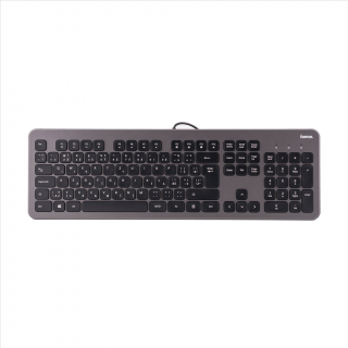 HAMA 182652  klávesnica KC-700, antracitová čierna