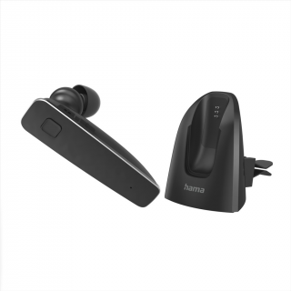 HAMA 184110  MyVoice2100, mono Bluetooth Headset, pre 2 zariadenia, hlasový asis