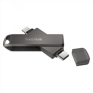 HAMA 186554 SanDisk iXpand Flash Drive Luxe 256 GB, Type-C