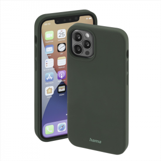 HAMA 196975  MagCase Finest Feel PRO, kryt pre Apple iPhone 13 Pro, zelený