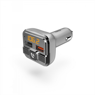 HAMA 201631  Bluetooth FM transmitter pre autorádio, 2x USB port, mSD