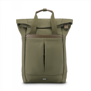 HAMA 222083  Pureline, ruksak na notebook, do 41 cm (16,2 ), zelený hnedý