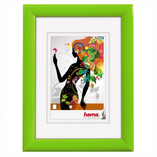 HAMA 58157  rámček plastový MALAGA, zelená, 40x50 cm