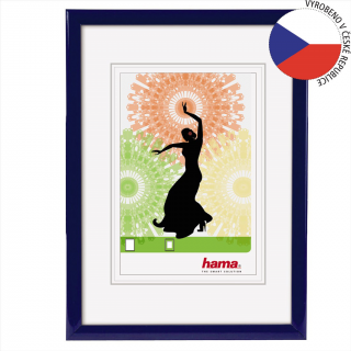 HAMA 66481  rámček plastový MADRID, modrá, 13x18 cm
