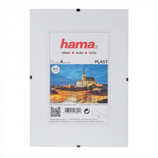 HAMA 67061582  Clip-Fix, plastové sklo, 15x21 cm