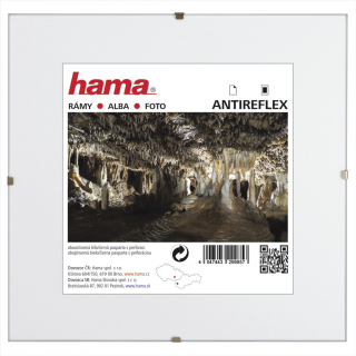 HAMA 67063127  Clip-Fix, antireflexné sklo, 30x30 cm