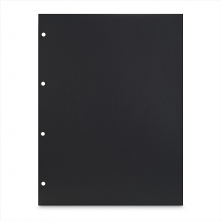 HAMA 7553  fotokartón, 23,3 x 31 cm, dierovaný, 25 listov, čierna