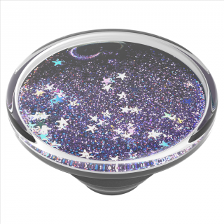 PopSockets 43133500  PopTop Gen.2, Tidepool Galaxy Purple, fialové trblietky v k