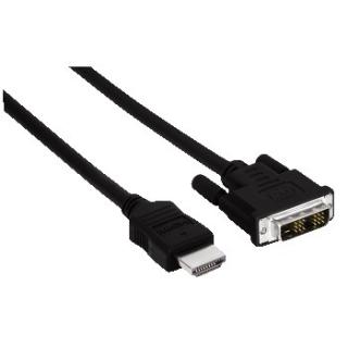 Prepojovací kábel HDMI vidlica - DVI-D Dual Linka čierny 1,5m