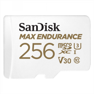 SanDisk 186475 ® MAX ENDURANCE microSDXC™ Card s adaptérem 256 GB