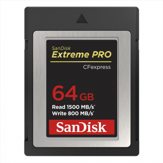SanDisk 186484  CF Extreme PRO expres 64 GB, Type B