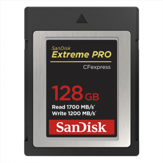 SanDisk 186485  Extreme PRO CF expres 128 GB, Type B