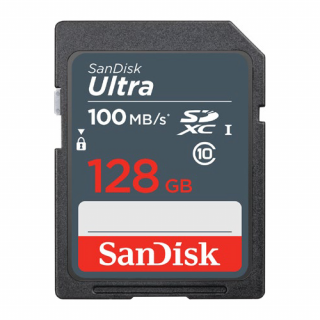 SanDisk 186558  Ultra 128 GB SDXC Memory Card 100 MB s