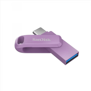 SanDisk 220068  Ultra Dual Drive Go USB Type- C, 150 MB s 64 GB, levanduľová