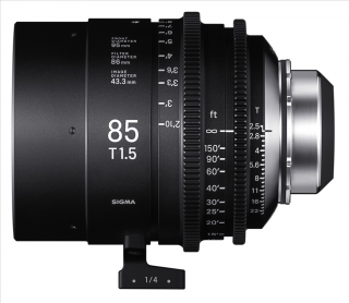 SIGMA CINE 14308700  85mm T1.5 FF F AP2 METRIC iTechnology pre Arri PL