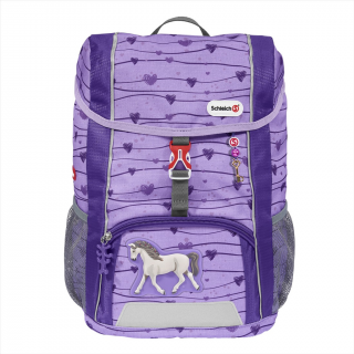 Step by Step 213367 Detský ruksak Step by Step Kid Schleich horse Club, Biely ko