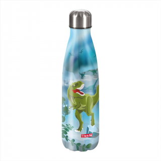 Step by Step 213371 Izolovaná fľaška na nápoj z nerezovej ocele 0,5 l, Wild T-Re