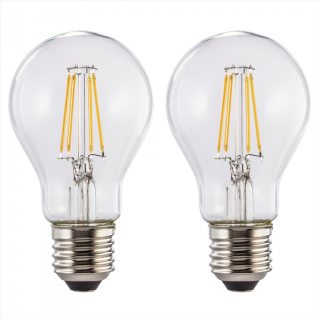 Xavax 112903  LED Filament žiarovka, E27, 806 lm (nahrádza 60 W), teplá biela, č