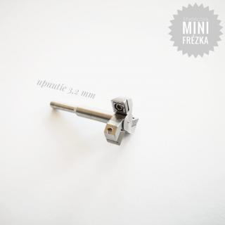 Mini Hranatá  16mm Frézovacia stopka 3,2mm  DCS (MINIFRÉZKA)