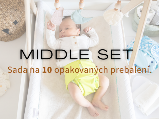 Menšia sada látkových plienok I Ritkavsuchu.sk Farebná kombinácia: Pre chlapčeka, Veľkosť: Univerzálna sada 0-3 roky