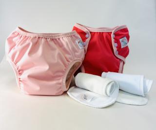 Sada tréningových nohavičiek I Ritkavsuchu.sk Veľkosť nohavičiek: 18-25kg - XL, Farba sady: Sakura - Punch