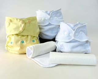 Testovacia sada plienok I Ritkavsuchu.sk Farebná kombinácia: BUTTER (maslová), Veľkosť: Sada BATOĽA 1-3 roky