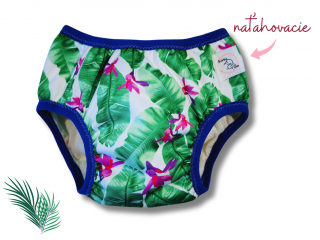 Tréningové nohavičky - Hawaii Naťahovacie alebo rozopínacie?: Naťahovacie (elastický pás), Veľkosť: XL (17-22kg)