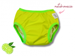 Tréningové nohavičky - Lime Green Naťahovacie alebo rozopínacie?: Naťahovacie (elastický pás), Veľkosť: L (12-17kg)