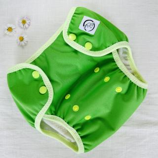 Tréningové nohavičky - Spring Green (pôvodný strih) Naťahovacie alebo rozopínacie?: Naťahovacie (elastický pás), Veľkosť: L (12-17kg)