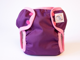 Tréningové nohavičky - Violet  rozopínacie nohavičky, starší model Veľkosť: M (9-14kg)