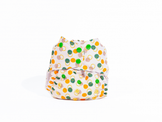 Vrchné PUL nohavičky - DOTS I Ritkavsuchu.sk Veľkosť PUL nohavičiek: L (10-20kg), Zapínanie v páse: na suchý zips