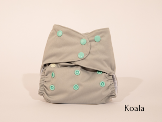 Vrchné PUL nohavičky I Ritkavsuchu.sk Veľkosť PUL nohavičiek: M (6-14kg), Vzor: Koala, Zapínanie v páse: na suchý zips