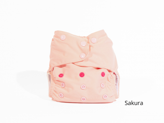 Vrchné PUL nohavičky I Ritkavsuchu.sk Veľkosť PUL nohavičiek: M (6-14kg), Vzor: Sakura, Zapínanie v páse: na suchý zips