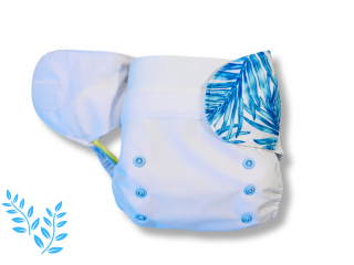 Vrchné PUL nohavičky - Pure / Blue Nature Veľkosť PUL nohavičiek: L (10-22kg), Zapínanie v páse: na suchý zips