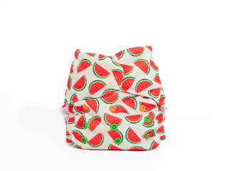 Vrchné PUL nohavičky - WATERMELON I Ritkavsuchu.sk Veľkosť PUL nohavičiek: L (10-20kg), Zapínanie v páse: na patentky