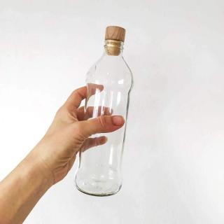 Sklenená fľaša na vodu 0,5l (Sklenená fľaša na vodu 0,5l )