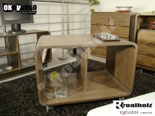 dřevěný konferenční stolek masiv DINARI (moderní konfereční stolek z masivu DINARI design OKAVANGO)