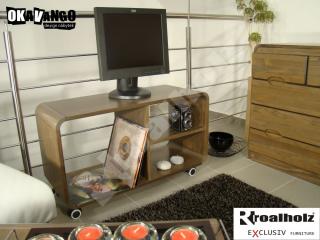 televizní stolek z masivu KITO (design tv stolek masiv pod televizi KITO )