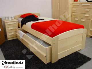zvýšená postel z masivu PAVLA PENZI (zvýšená postel pro seniory PAVLA PENZI)