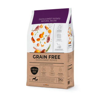 NATURA DIET GRAIN FREE DUCK & SWEET POTATO 3kg