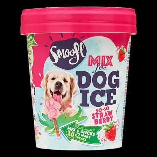 Smoofl Jahodová zmrzlina pre psov 170 gr