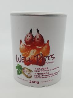 Wellpets kolagén +baobab a moringa