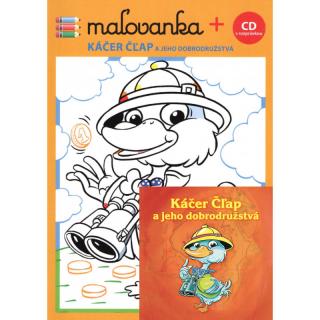 MAĽOVANKA s CD - KÁČER ČĽAP