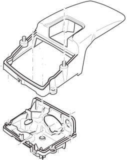 ND MAKITA / DOLMAR Kryt valca a karburátora 109,110,111,115,PS-52,027118010 (79) (reg79)