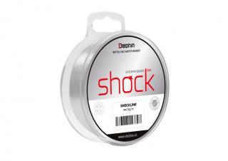 Delphin SHOCK Line transp. 80m 0,40mm 22lbs