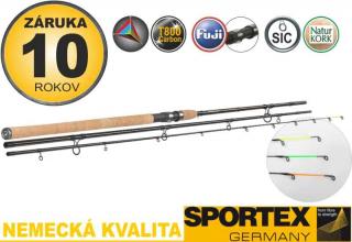 Feeder prúty Xclusive NT Medium Light Feeder 360cm / 60-120g