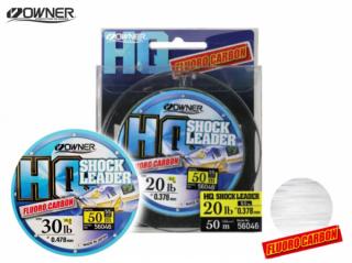 Fluorocarbon Owner HQ Shock Leader 50 M/0,378